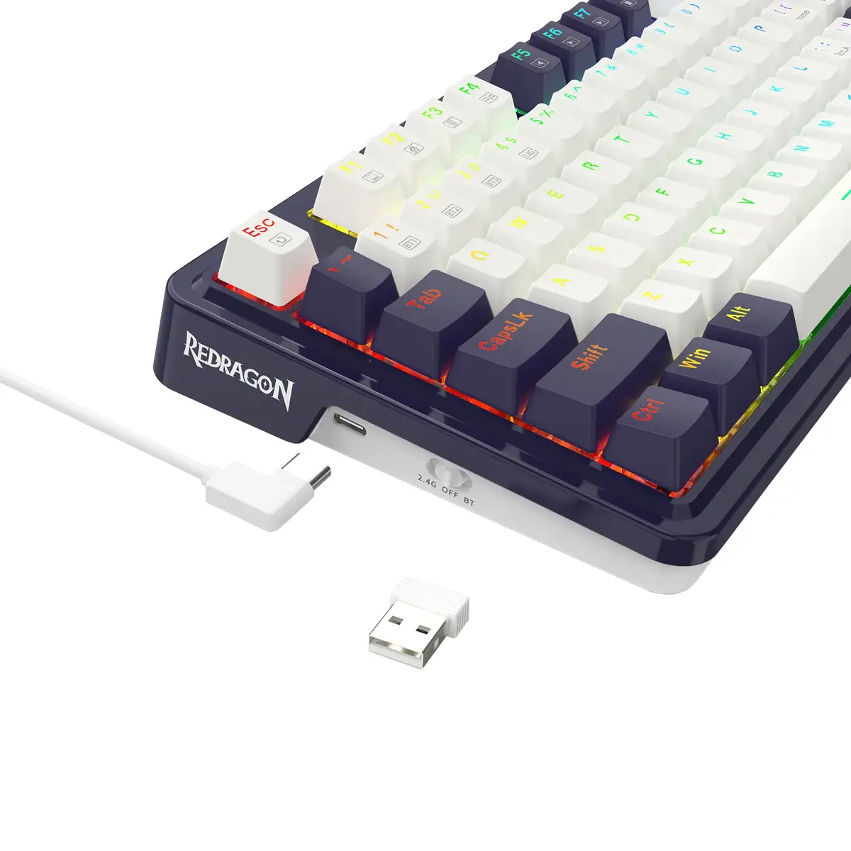 Mehāniskā tastatūra REDRAGON K673WB-RGB-PRO Photo 8