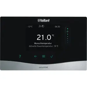 Room regulator Vaillant VRT 380 sensoHOME (model 0020260946) — wireless thermostat for heating control