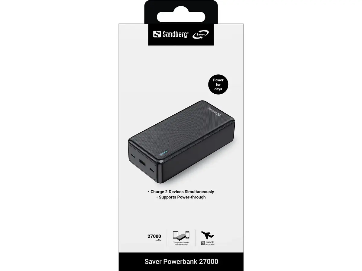 Powerbank Sandberg Saver 27000 Photo 2