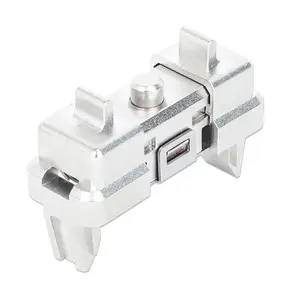 Intellinet 1U Tool-Free Rack Mount Clip 12-Pack for 10 and 19 Inch Cabinets Stainless Steel Silver
