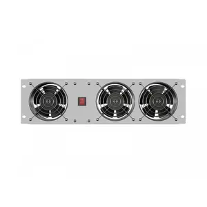 19" ventilation panel LANBERG AK-1506-S with 3 fans 230V for server cabinet
