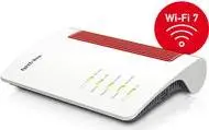 Настольный роутер Box 7682 Двухдиапазонный Wi-Fi 7 2.5 Гбит/с Ethernet Белый
