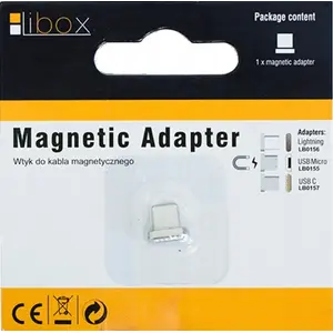 Micro USB magnetic cable connector LIBOX LB0155 — Micro USB magnetic end for charging and data