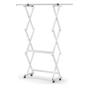 Вешалка для одежды ARIT 651-WH белая 140 x 32 см