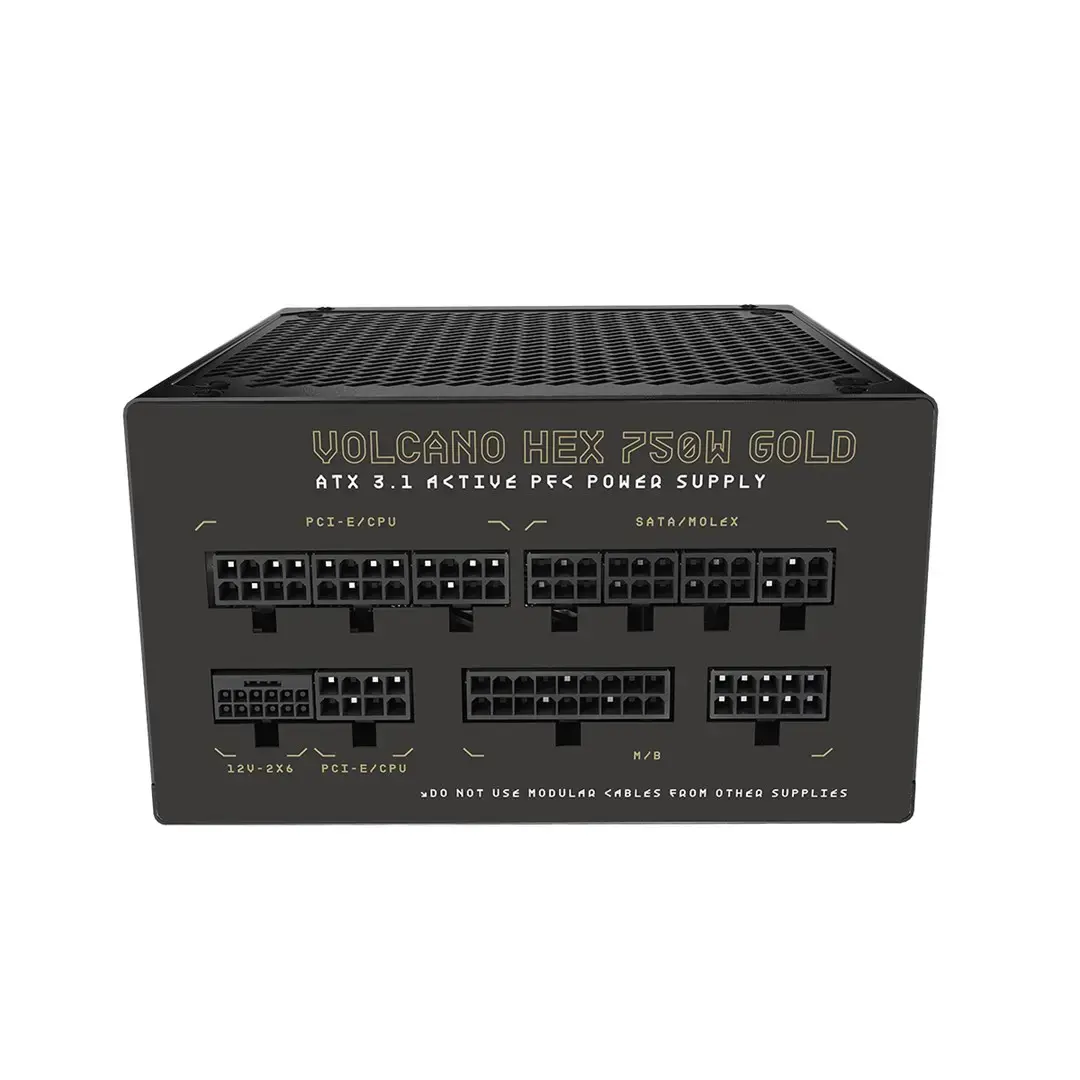 MODECOM VOLCANO HEX GOLD 750W блок питания Photo 4