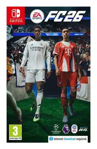 Electronic Arts FC 26 Standard Edition videospēle Nintendo Switch fiziskajā datu nesējā PEGI 3 ESRB E