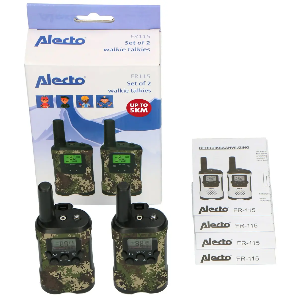 PMR Радио Alecto FR115CAMO Photo 6
