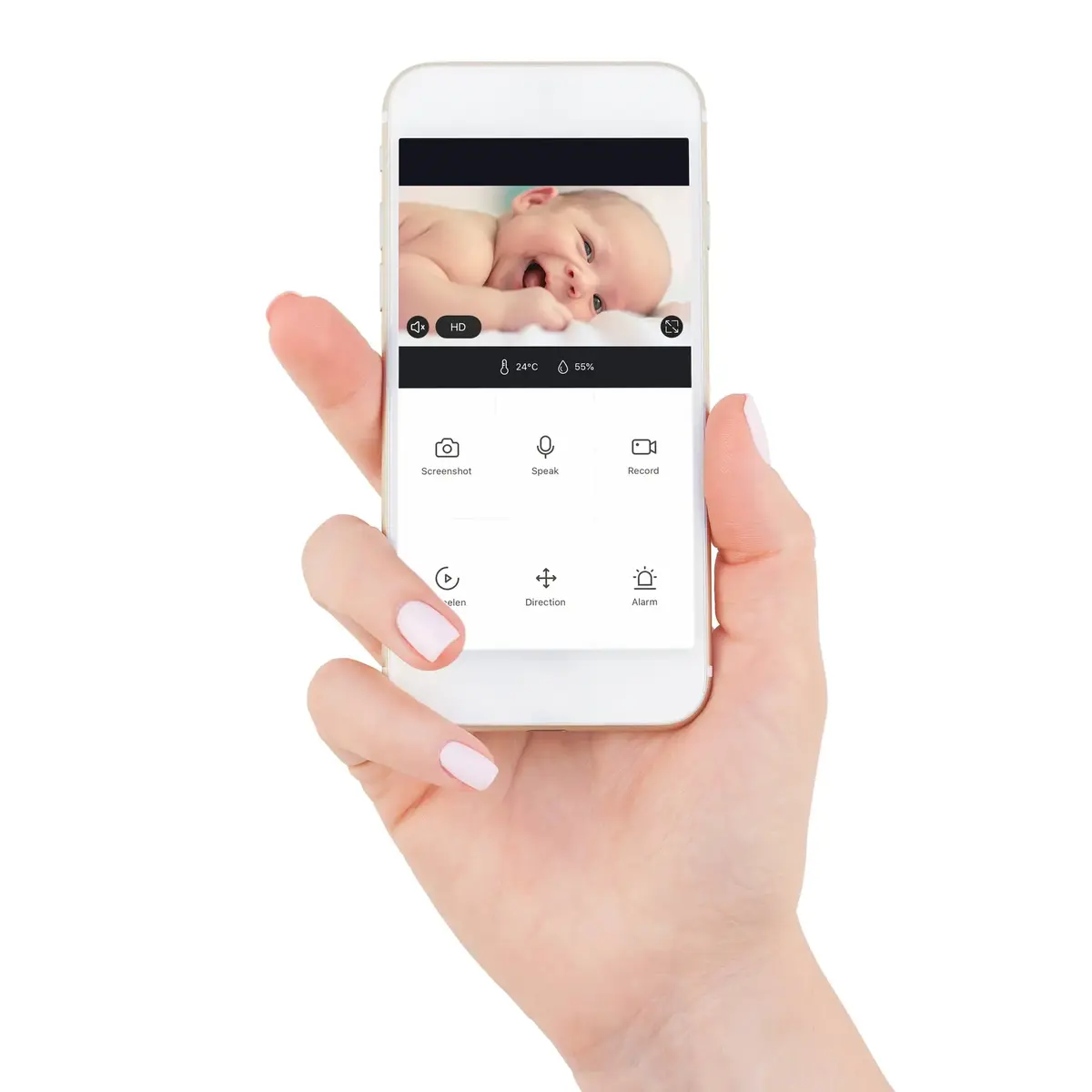 Video bērnu uzraudzītājs Alecto SMARTBABY10 Photo 4