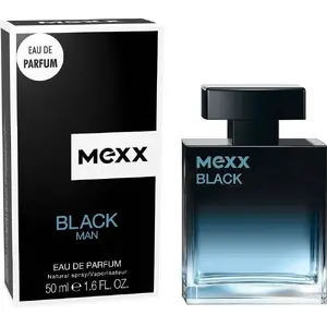 Eau de Parfum Mexx Black 50 ml — long-lasting men's fragrance, 50ml