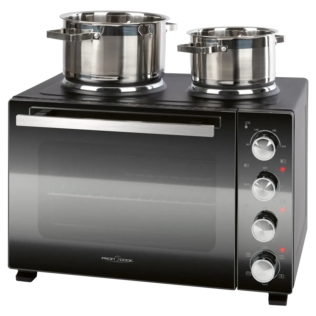ProfiCook PCKK1302 мини-печь с 2 конфорками Photo 3