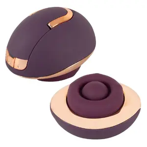 Rotating vulva massager Belou model 07530410000 — lay-on vibrator, 2 motors, 10 vibration + 9 rotation modes, USB rechargeable