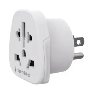 Travel power adapter GEMBIRD A-AC-USMINTF — World to US plug, 10 A