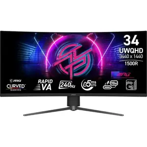 Монитор MSI MPG 346CQRFDE X24 34" изогнутый Rapid VA 3440 x 1440