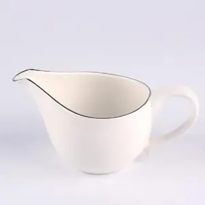 Mērces trauks Quality Ceramic SENSE PLATINUM TH04IP1410 230 ml porcelāns