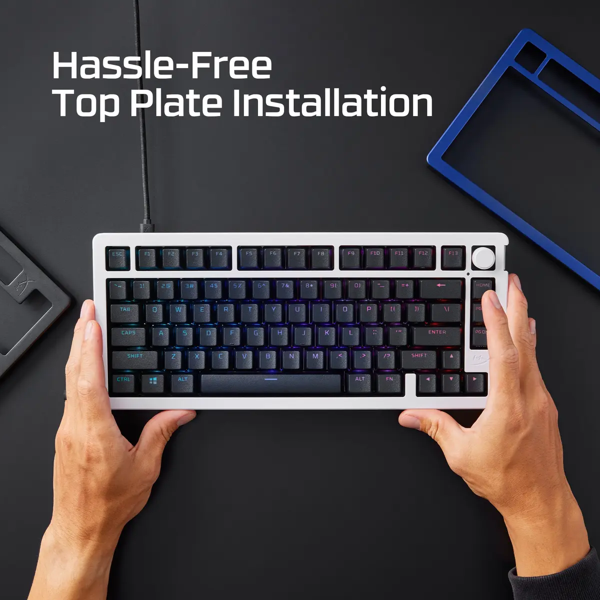 Верхняя панель HyperX Alloy Rise Navy Blue Photo 7