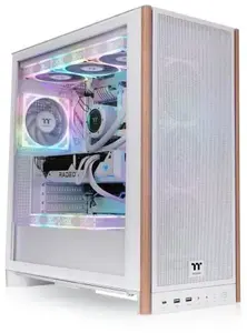 PC Midi Tower Case THERMALTAKE S370 WS Snow White — ATX support, USB 3.0