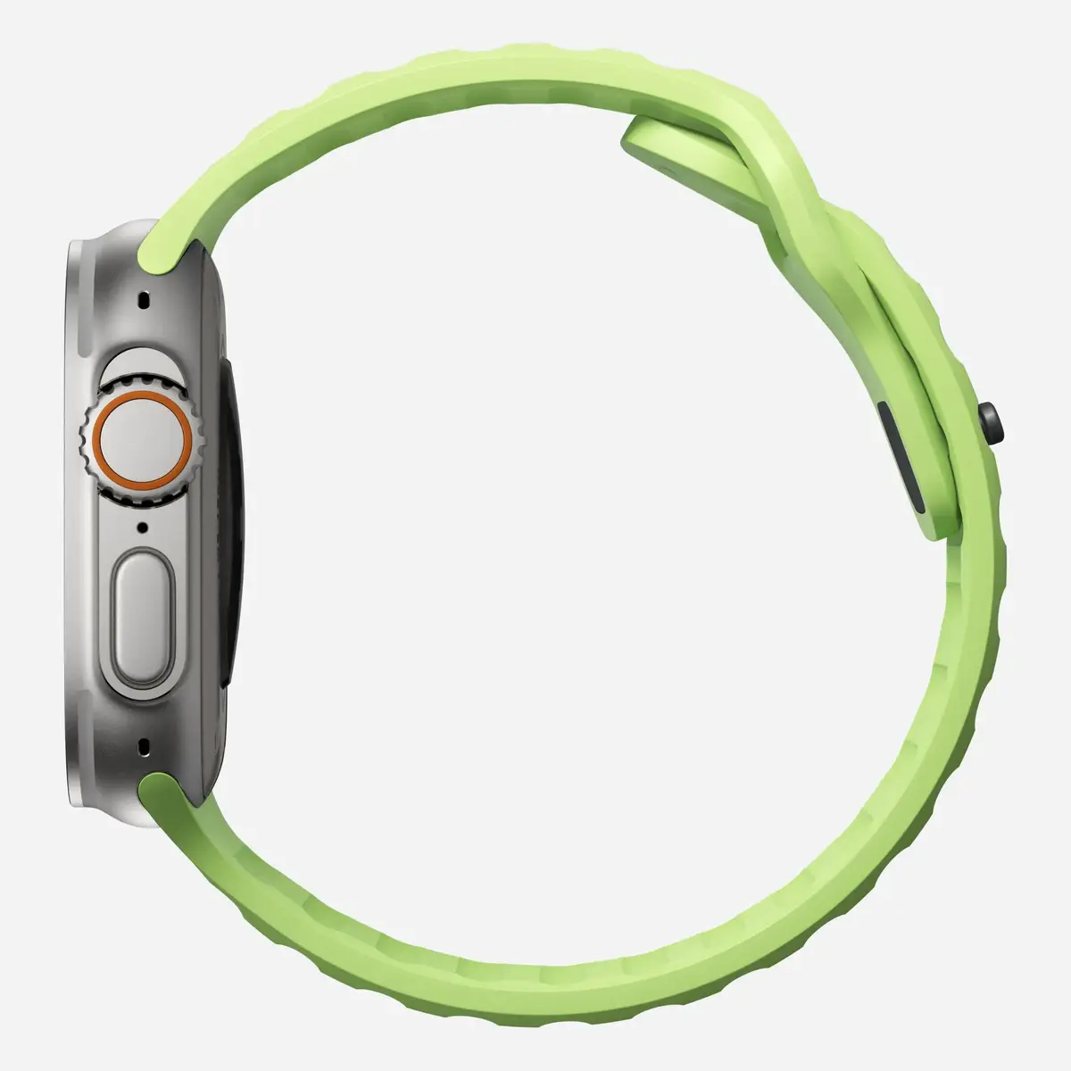 Nomad Sport Band Light Green Rubber — 21.5 mm Photo 4