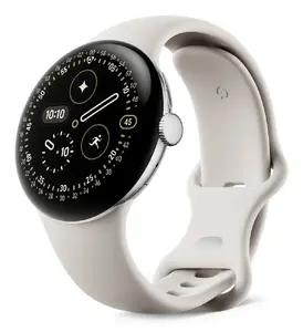 Умные часы Google Pixel Watch 4 41 мм Серебристый AMOLED Дисплей 4G Wi-Fi GPS Wear OS