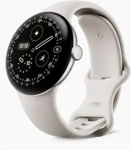 Viedpulkstenis Google Pixel Watch 4 41mm Aluminium Silver, korpuss 41 mm