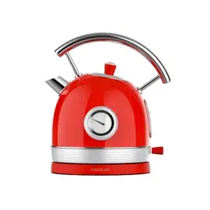 Cecotec Thermosense 420 Electric Kettle 1.8 L 2200 W Chrome Red