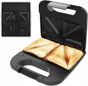 Sandwich maker CECOTEC Rock’nToast Combo 477 — non-stick plates, compact design
