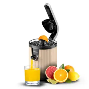 Соковыжималка Cecotec Xqueeze RetroJuice 600 600 Вт Бежевый Черный Нержавеющая сталь