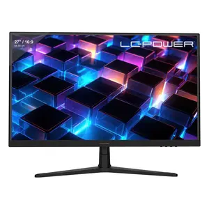 Datora monitors LC-Power LC-M27F 27" Full HD IPS LCD melns 1920 x 1080 1 ms HDMI DisplayPort VESA