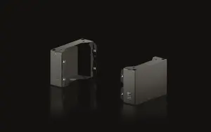 Steel-Plastic Panel Black Rittal 2830320 — enclosure front/rear panel, durable black finish