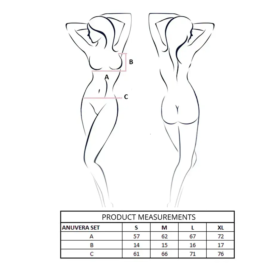 Нижнее белье PASSION ANUVERA BRA + THONG SET Photo 4