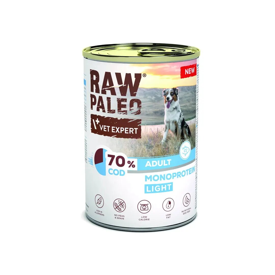 Mitrs suņu barība VETEXPERT Raw Paleo