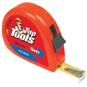 Tape measure Top Tools 5 m — Top Tools 27C235, steel case, 5m length
