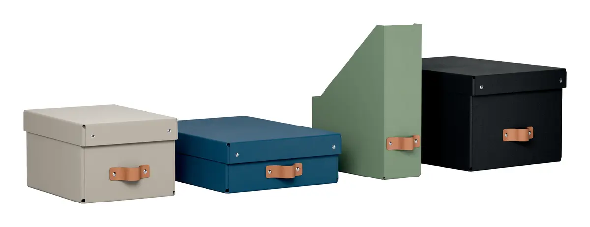 Leitz Puro Medium Storage Box 17L Green 2-Pack Photo 7