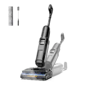 Вертикальный пылесос Tineco Floor One S7 Stretch Steam Plus, сухая и влажная уборка, аккумуляторный, черный