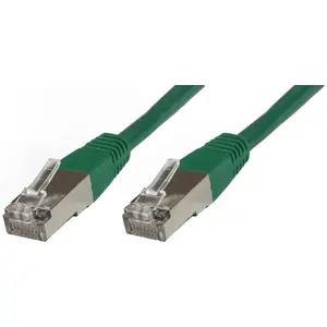 Networking Cable Microconnect STP60025G 0.25m Cat6 F/UTP Green