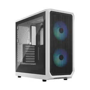 PC Fractal Design Focus 2 White ATX micro ATX Mini-ITX 2x 140mm fans