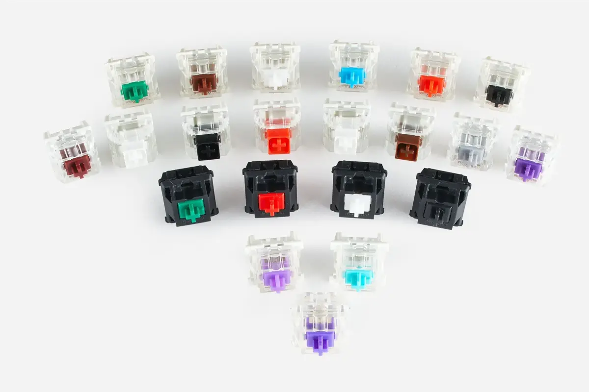 Gateron Clear Switches Glorious Gaming Photo 2