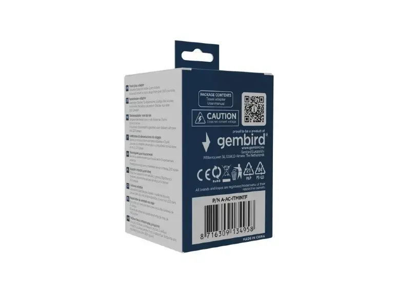 Адаптер питания GEMBIRD A-AC-ITMINTF 10A Photo 9