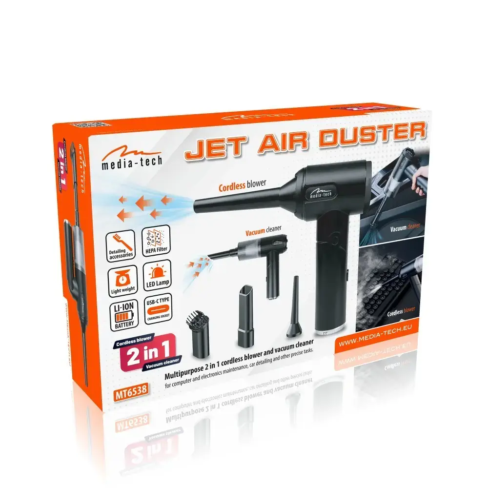 Mini blower MEDIA-TECH MT6538 — cordless 65 W Photo 5