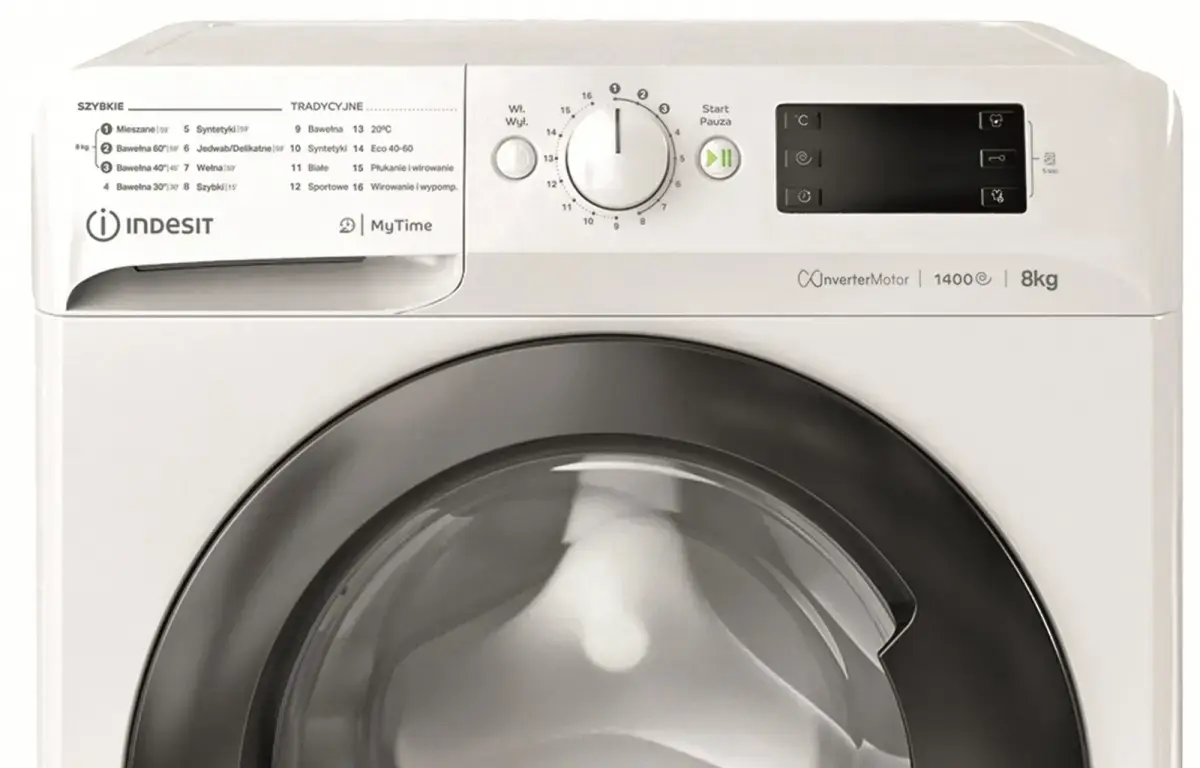 INDESIT MTWE81495WBPL стиральная машина 8 кг 1400 об/мин Photo 8