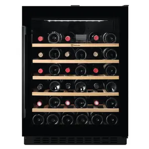 Electrolux EWS4052B5B Built-in Wine Cooler Black 52 Bottles Touch Control Class G