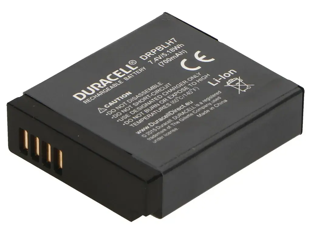 Аккумулятор для камеры Duracell DMW-BLH7E Photo 3