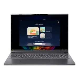 Laptop Acer Aspire 16 AI A16-52M-75LW — Intel Core Ultra 7 258V, 16" WUXGA+ 2048×1280, 32 GB LPDDR5x, 1 TB SSD, Intel Arc 140V, Windows 11 Home, Grey