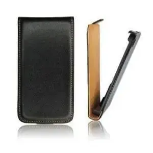 Vertical slim case GreenGo for Apple iPhone 6/6s Plus — black, vertical pouch design