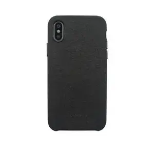 SoSeven auduma maciņš priekš iPhone X / XS, melns