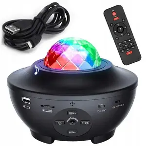 LED star projector iLike ID71150024 with 21 effects, black