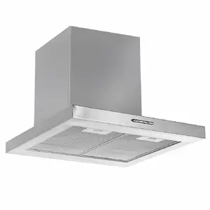 Chimney extractor hood AKPO WK-4 FENIKS SLIM ECO 50 INOX, 3 speeds, LED lighting, Inox