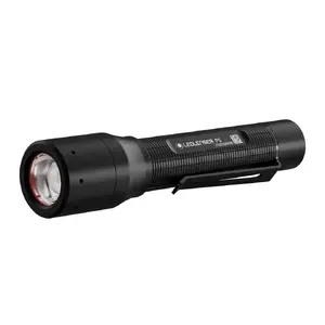 Ручной фонарь Ledlenser P5 чёрный, LED, 140 лм, на батарейке AA, IP54, алюминий, клипса