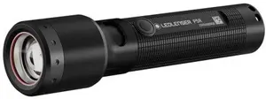 Rokas lukturis Ledlenser P5R — uzlādējams LED, 750 lm, staru attālums 280 m, IP68, alumīnijs, 99 g