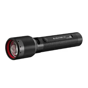 Ручной фонарь Ledlenser P6R Black перезаряжаемый 140 лм, дальность 320 м, IP68, аккумулятор 18650 Li‑Ion