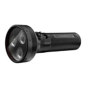 Ручной фонарь Ledlenser P18R Black, перезаряжаемый 1000 лм, IP68, дальность 600 м, аккумулятор 18650